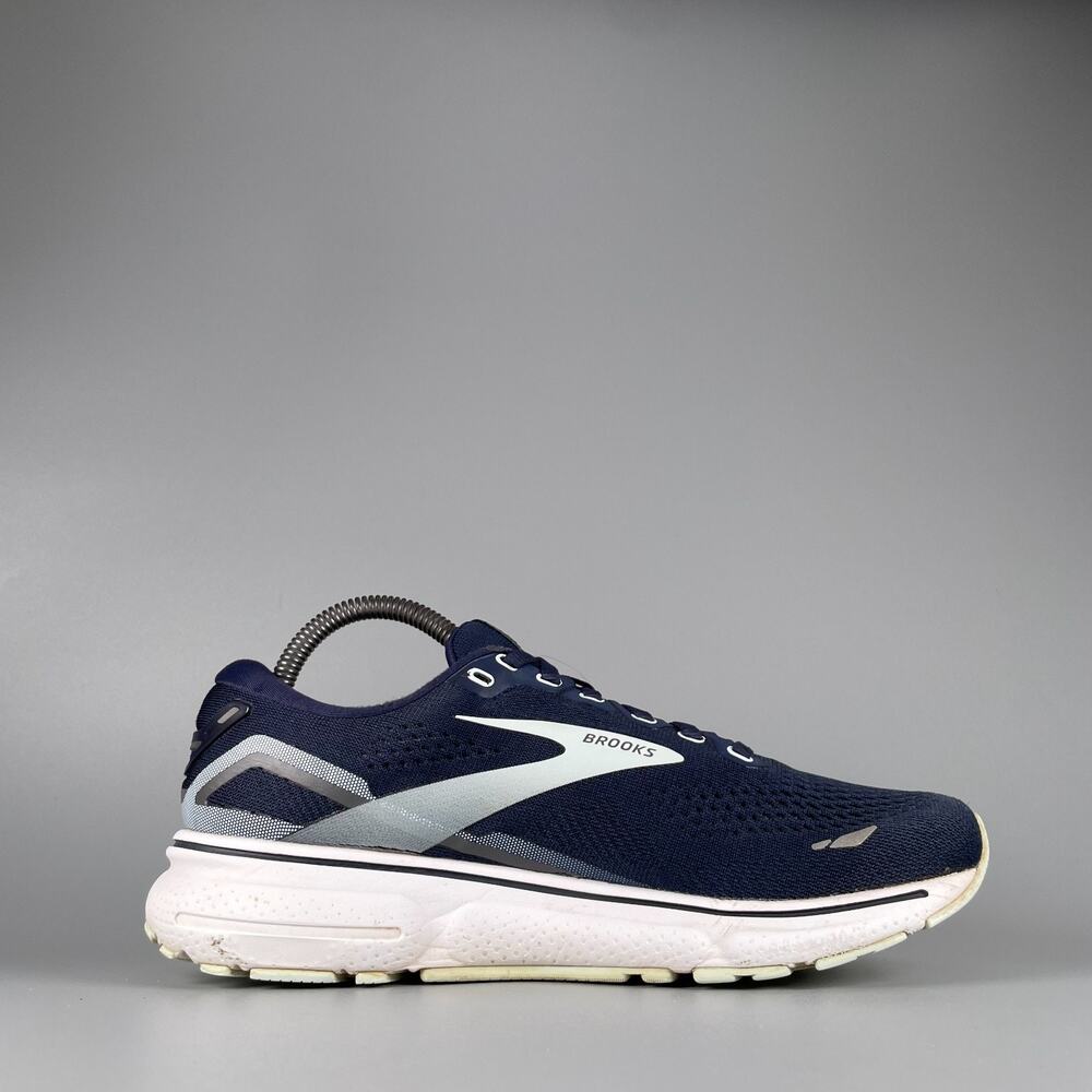Brooks Ghost 15 Women's Size 8 D Wide Blue White Running Shoes Athletic Sneakers - Picture 5 of 10